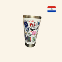 Insulated Cup I Love Paraguay