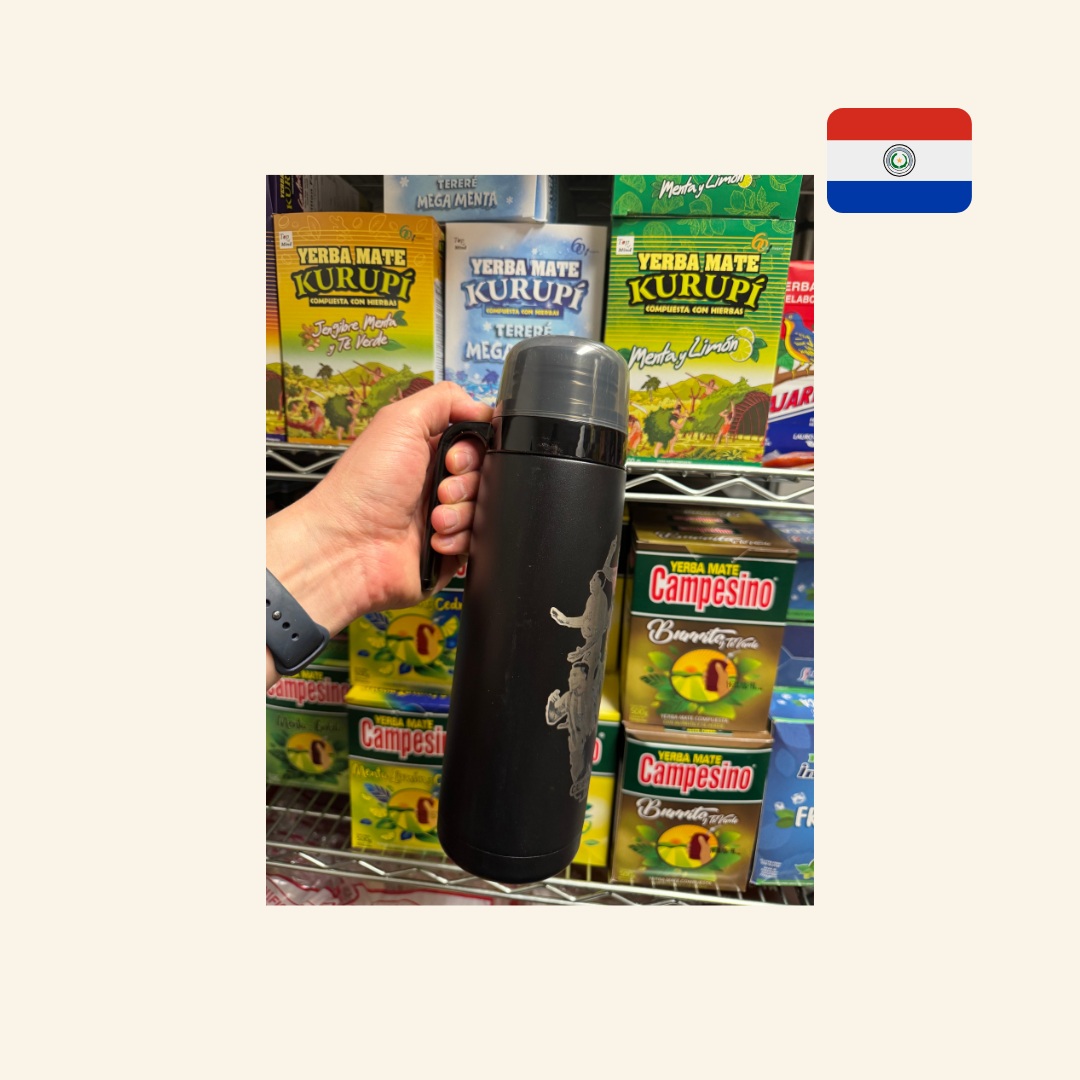 Termo Inox 1LT "Edición Limitada Paraguay"