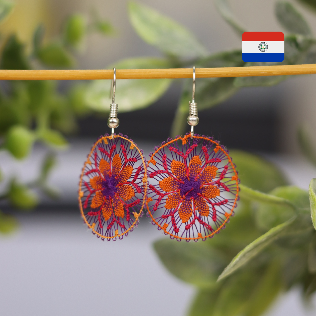 Ñanduti Earings