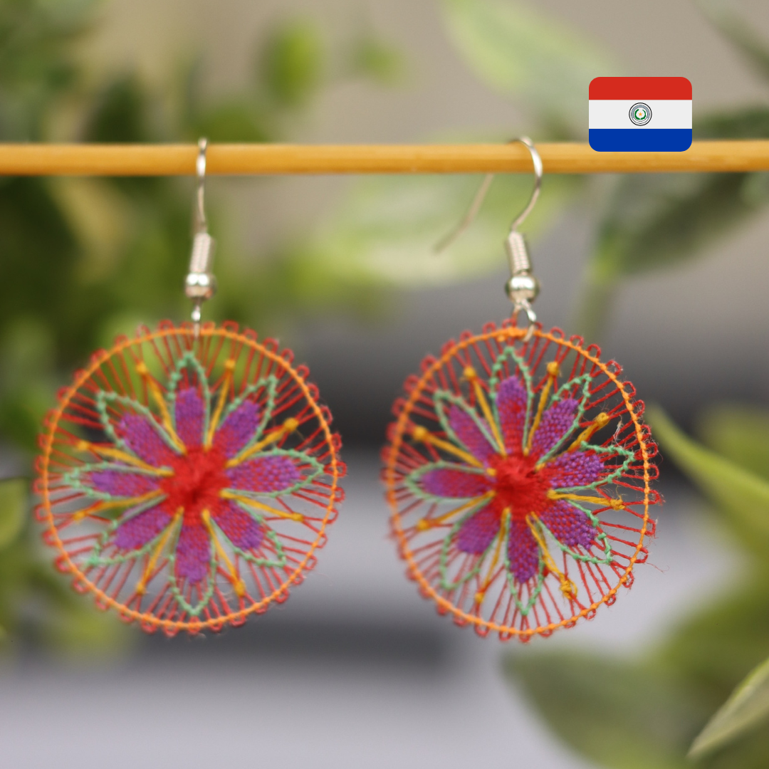 Ñanduti Earings