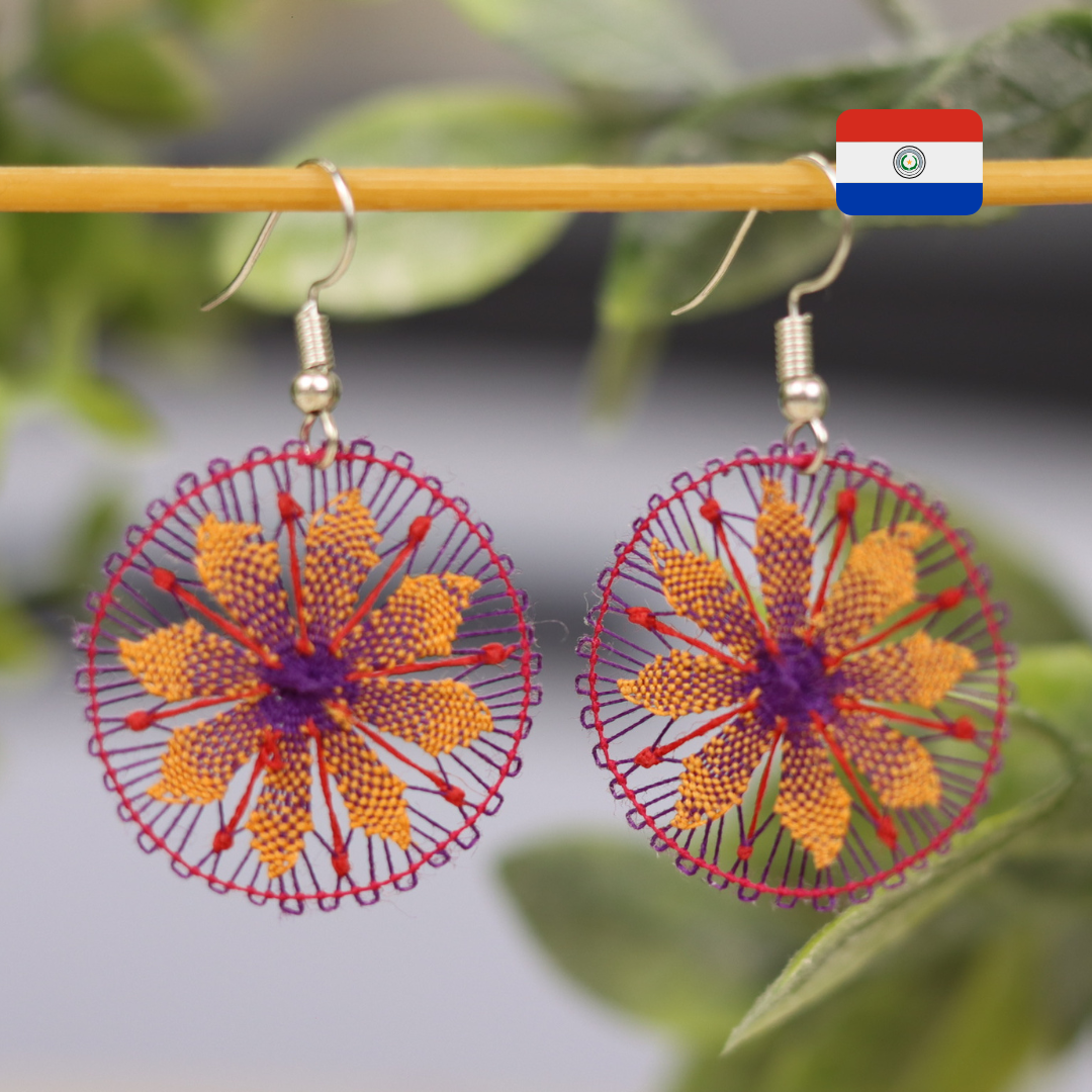 Ñanduti Earings