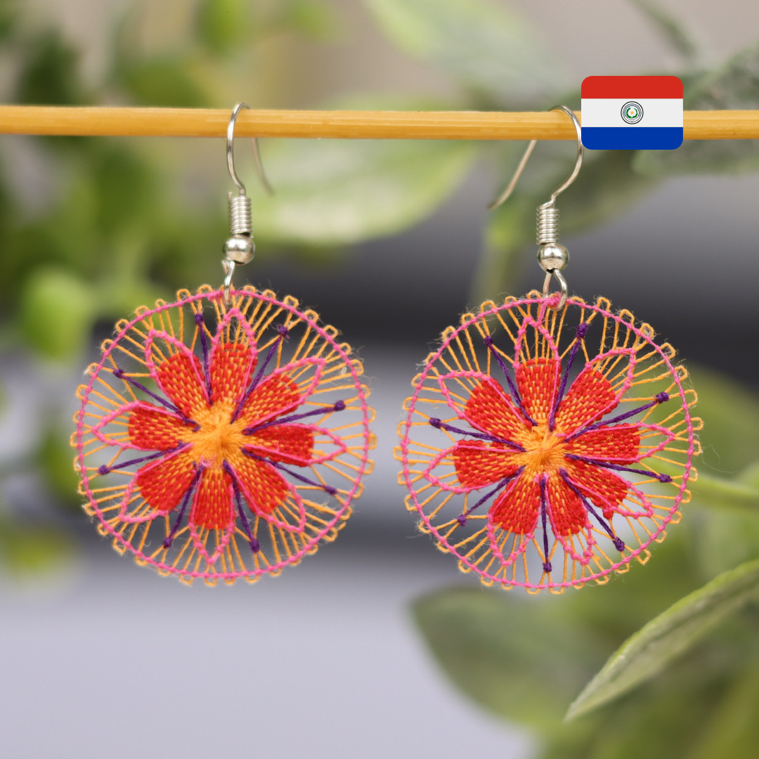 Ñanduti Earings