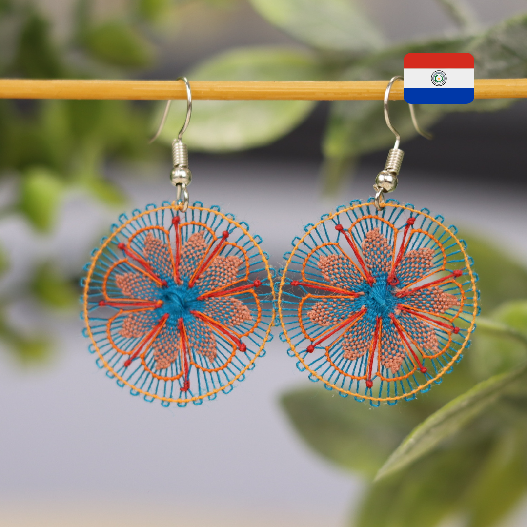 Ñanduti Earings